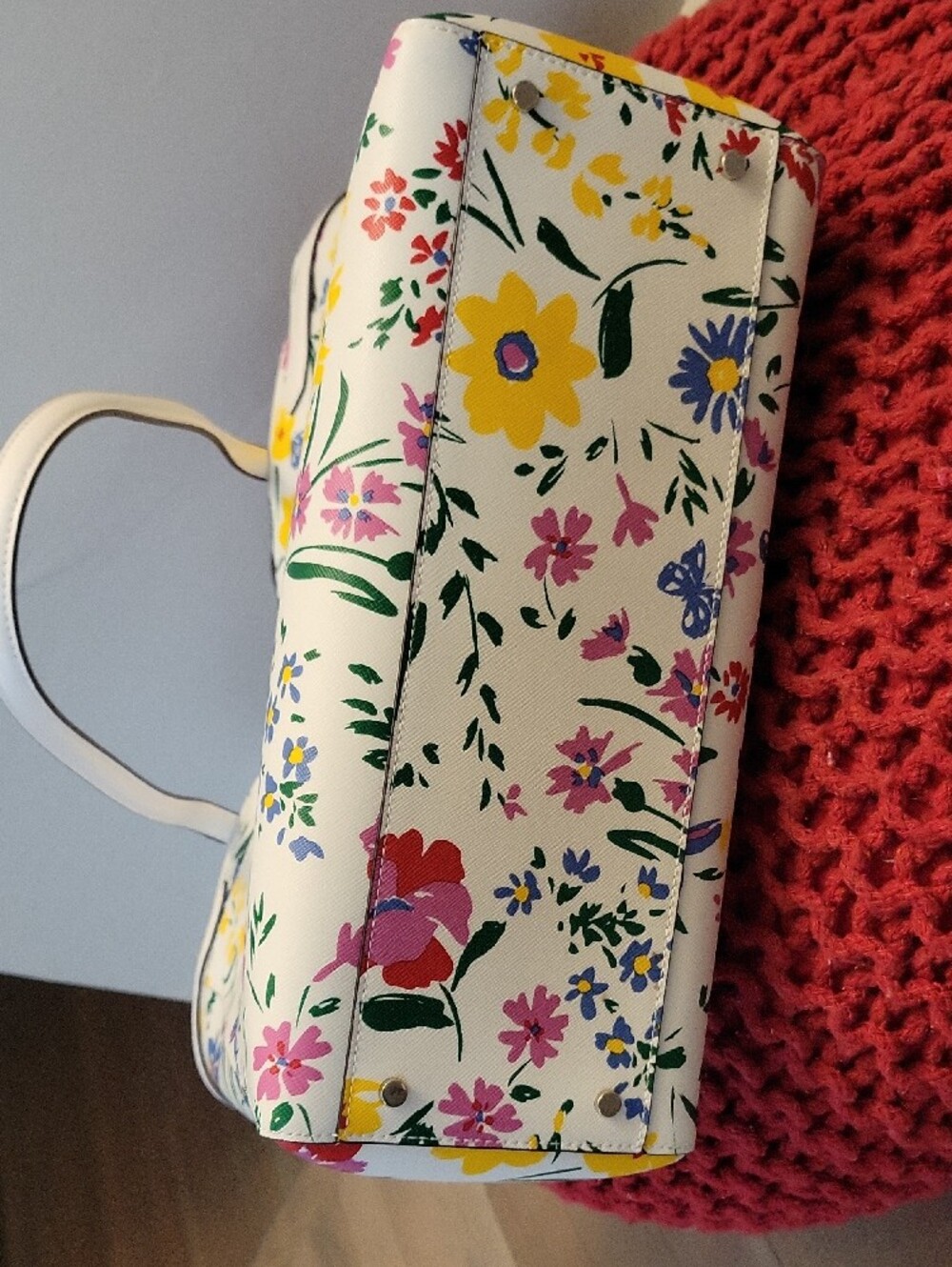 💐💐Kate Spade Staci Garden Bouquet Large Laptop Tote💐💐 - Picture 11 of 12